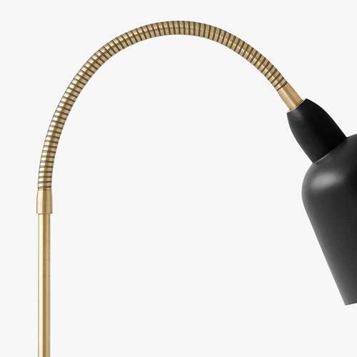 ＆tradition（アンド・トラディッション）「 BELLEVUE FLOOR LAMP AJ7」ブラック+ブラス（ランプ別）[983AT-BELLEVUE-AJ7-FS-BK] | フロアスタンド | 照明器具の通販「ヤマギワオンラインストア」