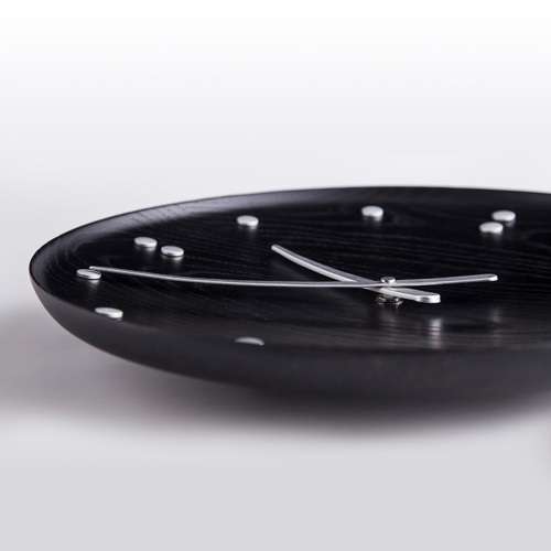 Finn Juhl（フィン・ユール）Wall Clock Black 250mm[996FJ781] | 掛時計 | インテリア雑貨の通販「ヤマギワオンラインストア」