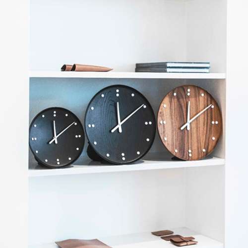 Finn Juhl（フィン・ユール）Wall Clock Black 250mm[996FJ781] | 掛時計 | インテリア雑貨の通販「ヤマギワオンラインストア」
