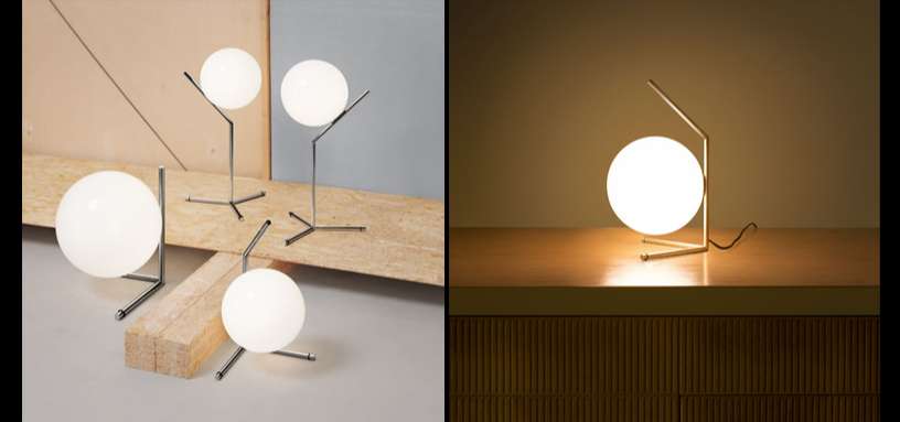 FLOS（フロス）「IC LIGHTS T2」ゴールド | テーブルスタンド | 照明器具の通販「ヤマギワオンラインストア」