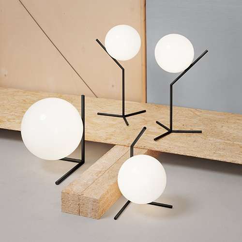 【予約注文】FLOS（フロス）テーブル照明 IC LIGHTS T2 ブラック | テーブルスタンド | 照明器具の通販「ヤマギワオンラインストア」