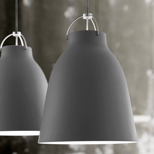 Fritz Hansen（フリッツ・ハンセン）「CARAVAGGIO MATT P3（カラヴァジオ）」マットグレー（ランプ別）（ライトイヤーズ） | 北欧 | ペンダントライトの通販「ヤマギワオンラインストア」