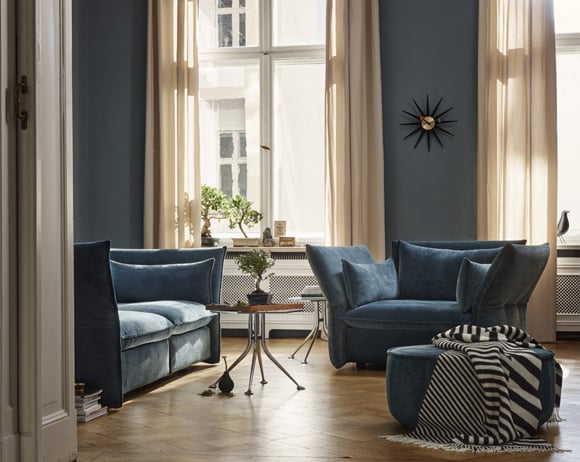 Vitra（ヴィトラ）Sunburst Clock（アスタリスク クロック）」ブラック[914VI20125201] | 掛時計 | インテリア雑貨の通販「ヤマギワオンラインストア」