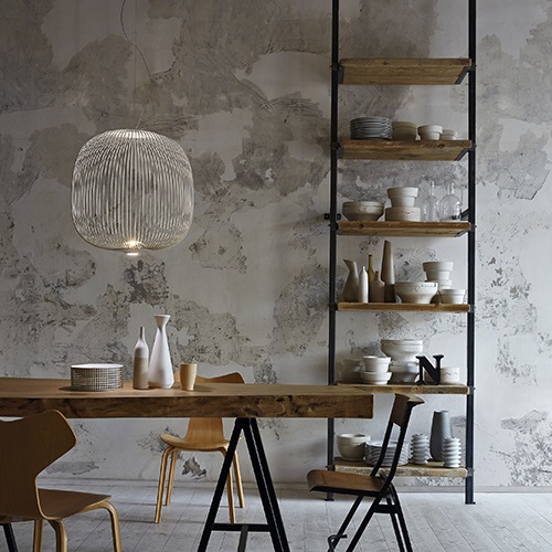 FOSCARINI(フォスカリーニ) ペンダント照明 SPOKES（スポークス）１  ホワイト【要電気工事】 | ペンダントライト | 照明器具の通販「ヤマギワオンラインストア」