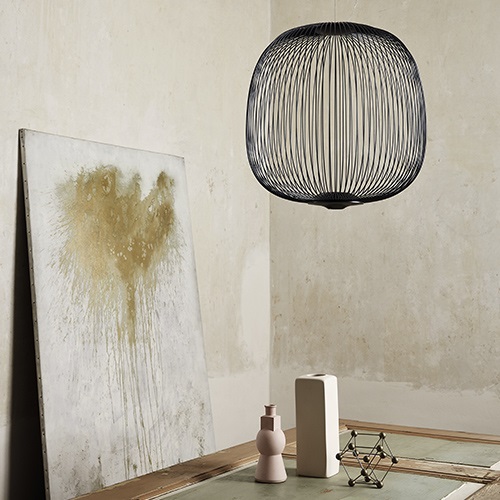 FOSCARINI(フォスカリーニ) ペンダント照明 SPOKES（スポークス）１  ホワイト【要電気工事】 | ペンダントライト | 照明器具の通販「ヤマギワオンラインストア」