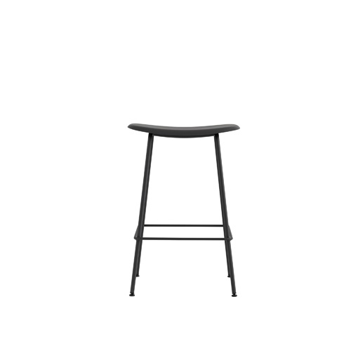 MUUTO（ムート）FIBER BAR STOOL TUBE BASE 65CM オークル/ブラック | ハイスツール | スツールの通販「ヤマギワオンラインストア」