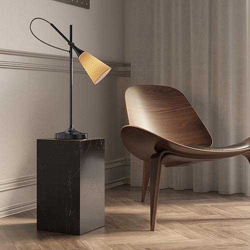 LLADRO（リヤドロ）テーブル照明 JAMZ TABLE LAMP（ジャムズ）ゴールド | テーブルスタンド | 照明器具の通販「ヤマギワオンラインストア」