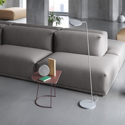 MUUTO（ムート）AIRY COFFEE TABLE HALF SIZE 395mm ブラック | サイドテーブル | テーブルの通販「ヤマギワオンラインストア」