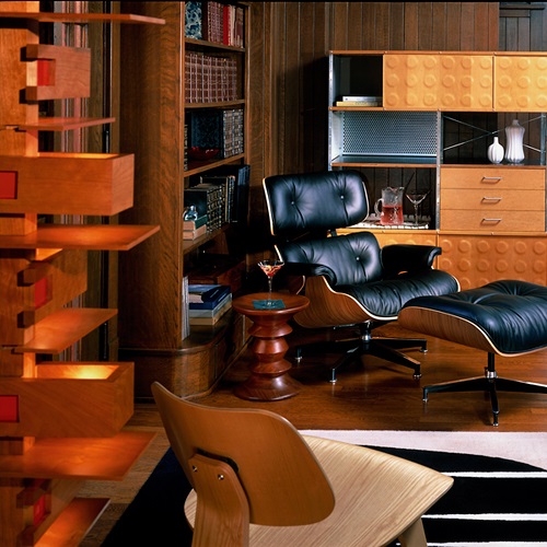 Herman Miller（ハーマンミラー）Eames Lounge Chair & Ottoman 特別セット ウォールナット【取寄品】[267ES67071OU2109] | ラウンジチェア／他 | チェアの通販「ヤマギワオンラインストア」