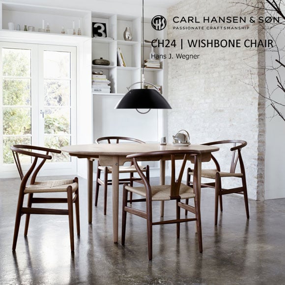 CARL HANSEN & SON（カール・ハンセン＆サン）CH24 Y Chair ビーチ材 ソープフィニッシュ CH45cm | ダイニングチェア | チェアの通販「ヤマギワオンラインストア」