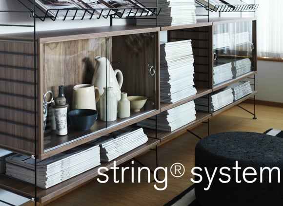 string（ストリング）壁掛け収納 「System（システム）」01 | ウォールシェルフ | 収納家具の通販「ヤマギワオンラインストア」