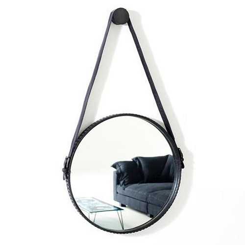 DIESEL LIVING（ディーゼル・リビング）with MOROSO「EGO STUD MIRROR」【取寄品】[277FURF40FUFUR-FU001] | ミラー | 家具の通販「ヤマギワオンラインストア」