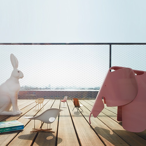 Vitra（ヴィトラ） Eames Elephant（イームズエレファント）アイスグレー | スツール | スツールの通販「ヤマギワオンラインストア」
