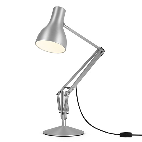 ANGLEPOISE（アングルポイズ）「TYPE 75（タイプ75）」ブラッシュドアルミニウム 70375SV | タスクライト | 照明器具の通販「ヤマギワオンラインストア」