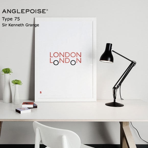 ANGLEPOISE（アングルポイズ）「TYPE 75（タイプ75）」ブラッシュドアルミニウム 70375SV | タスクライト | 照明器具の通販「ヤマギワオンラインストア」