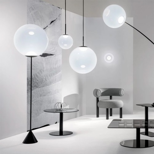 TOM DIXON（トム・ディクソン）ペンダント照明 OPAL PENDANT 50  オパール  ホワイト（ランプ別） | TOM DIXON | ペンダントライトの通販「ヤマギワオンラインストア」