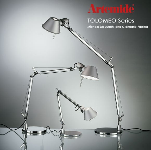 Artemide（アルテミデ）テーブル照明 「TOLOMEO MINI MORSETTO」ブラック[618S7131B] | タスクライト | 照明器具の通販「ヤマギワオンラインストア」