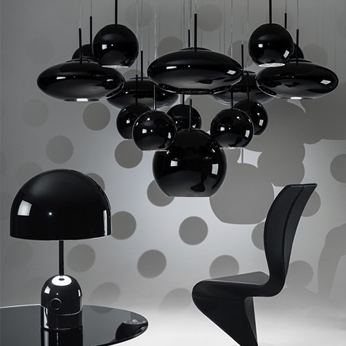 TOM DIXON（トム・ディクソン）ペンダント照明 COPPER ROUND PENDANT 25  コッパー ブラック（ランプ別） | TOM DIXON | ペンダントライトの通販「ヤマギワオンラインストア」