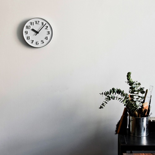 Lemnos（レムノス）掛時計 Founder clock（ファウンダークロック） ホワイト | 掛時計 | インテリア雑貨の通販「ヤマギワオンラインストア」