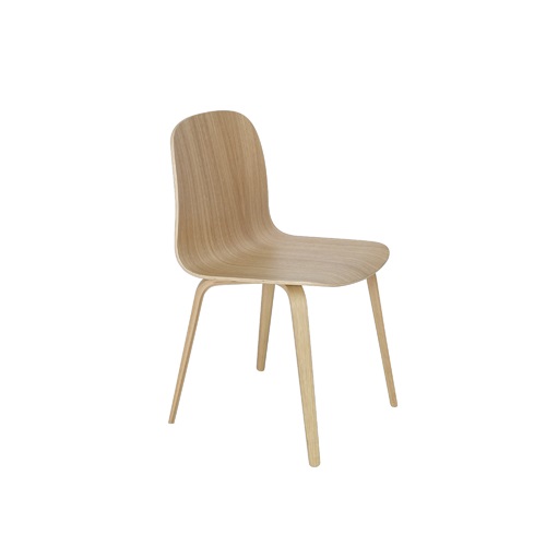 MUUTO（ムート）VISU CHAIR WOOD BASE ブラック | ダイニングチェア | チェアの通販「ヤマギワオンラインストア」