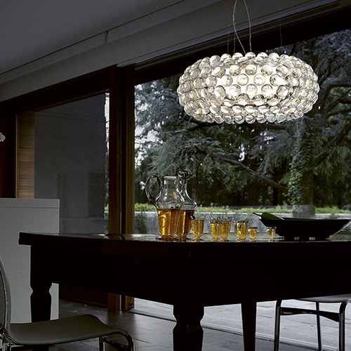 FOSCARINI（フォスカリーニ）ペンダント照明 CABOCHE PLUS カボシェプラス L／クリア【要電気工事】 | ペンダントライト | の通販「ヤマギワオンラインストア」