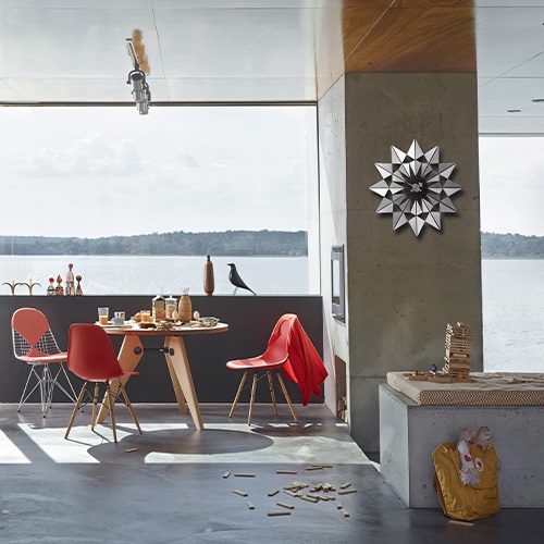 Vitra（ヴィトラ）掛時計 Flock of Butterflies（フロック オブ バタフライズ）アルミニウム | 掛時計 | の通販「ヤマギワオンラインストア」