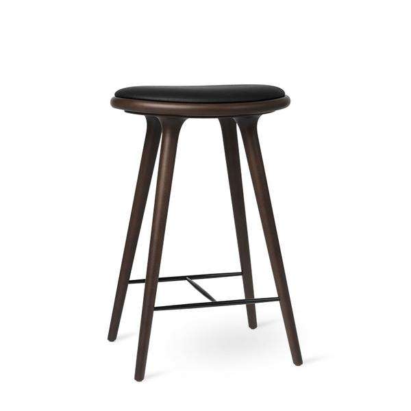 Low Stool | Sirka grey stained oak | 47 cm                  – Mater      