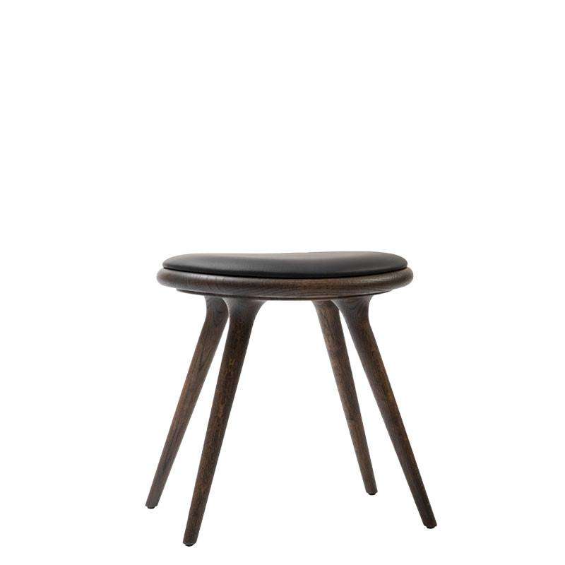 Low Stool | Sirka grey stained oak | 47 cm                  – Mater      
