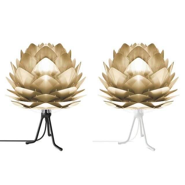 スタンドライト テーブルライト UMAGE SILVIA mini Brushed Brass (Tripod Base) VITA ヴィータ 間接照明 北欧 送料無料 LED電球付※当店限定