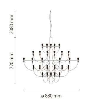 756 MOD2097/30/CHR | フロス FLOS