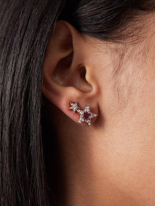 SELIM MOUZANNAR イスタンブール ダイヤモンド ゴールドシングルピアス