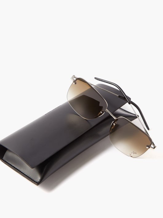 SAINT LAURENT スクエアサングラス