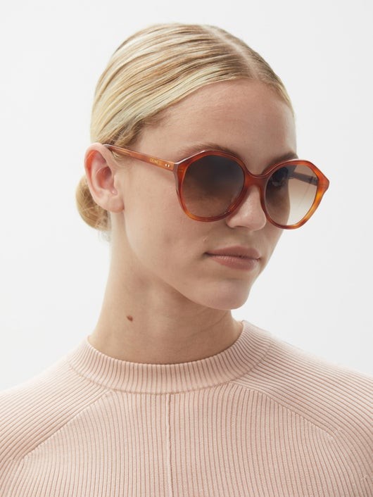 CELINE EYEWEAR ラウンドサングラス