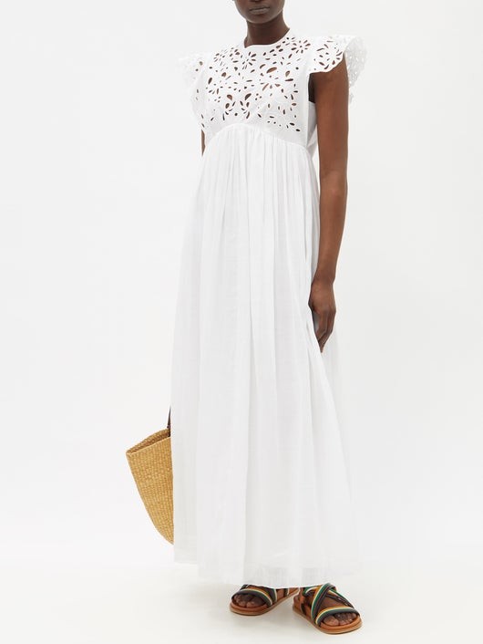 CHLOÉ ケーシー レザーフラットサンダル