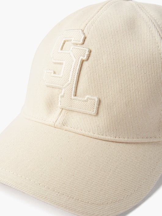SAINT LAURENT コットンキャンバス ベースボールキャップ
