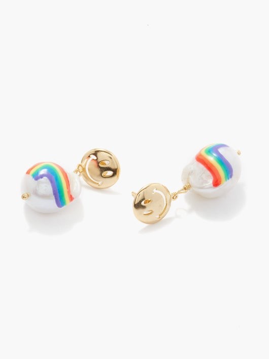 JOOLZ BY MARTHA CALVO Over The Rainbow ゴールドピアス