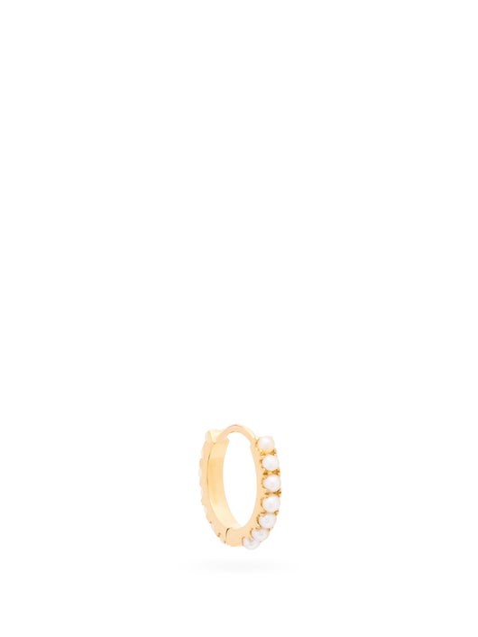 MARIA TASH エタニティ パール 18Kゴールドシングルピアス