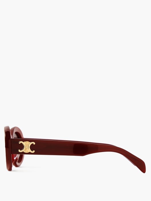CELINE EYEWEAR トリオンフ オーバーサイズ オーバルサングラス