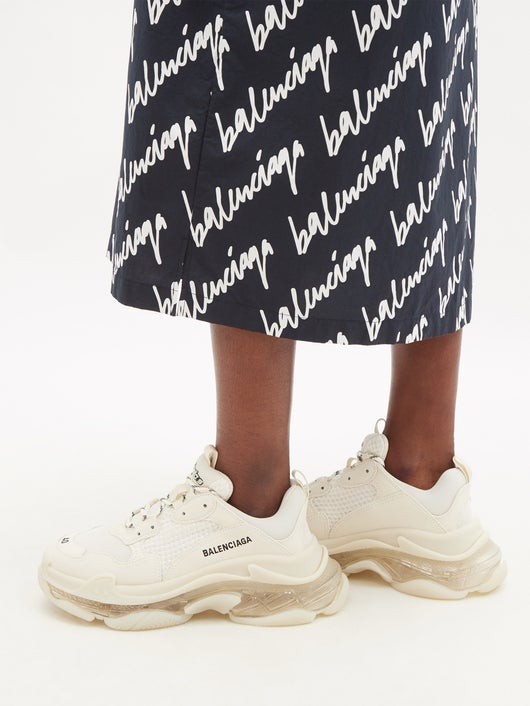 BALENCIAGA トリプル S クリアソールスニーカー