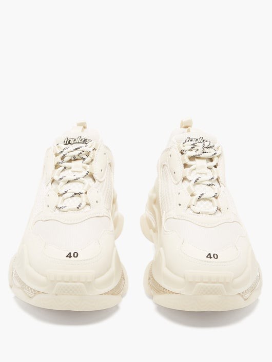 BALENCIAGA トリプル S クリアソールスニーカー