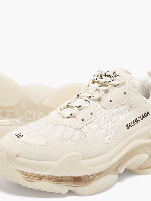 BALENCIAGA トリプル S クリアソールスニーカー