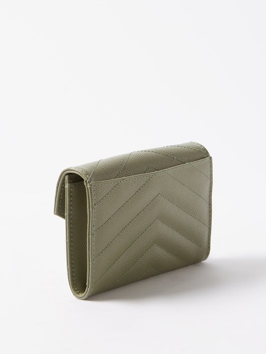 SAINT LAURENT キルティングレザーコインケース