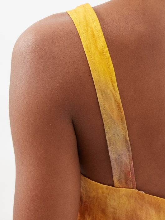 JASON WU COLLECTION インプレッショニスト コットンブレンドクレープ クロップドトップ