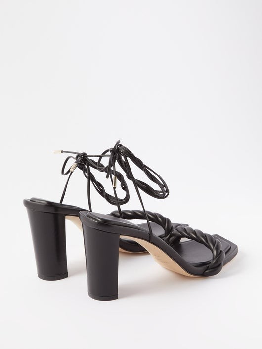 JIMMY CHOO ディオザ レザーサンダル 85