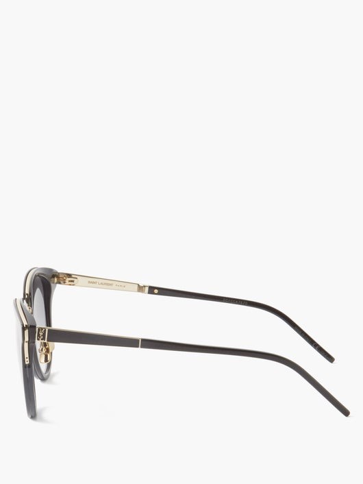 SAINT LAURENT EYEWEAR キャットアイサングラス