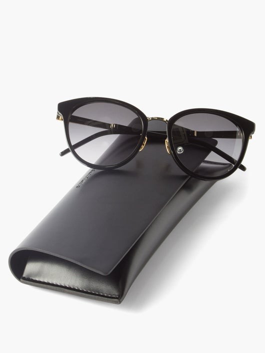 SAINT LAURENT EYEWEAR キャットアイサングラス