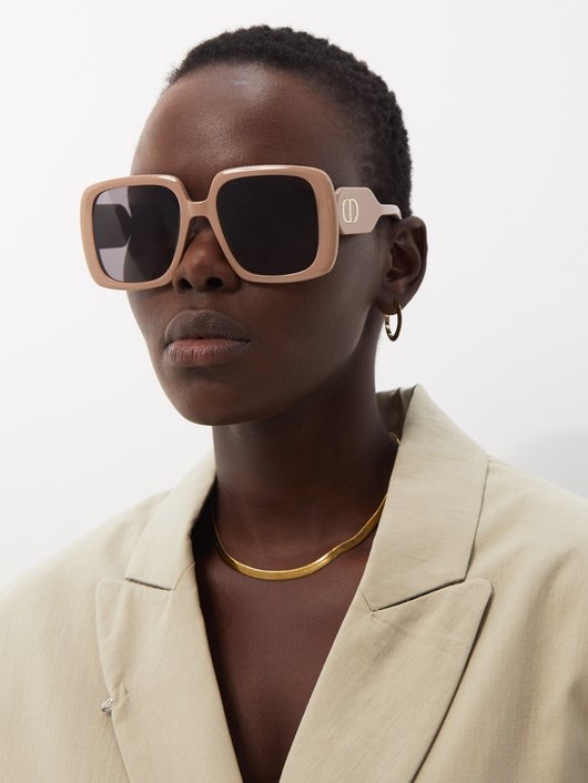 DIOR DiorBobby S2U オーバーサイズ スクエアサングラス