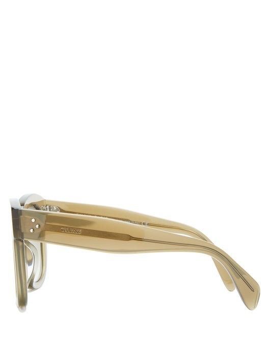 CELINE EYEWEAR オーバーサイズ ラウンドサングラス