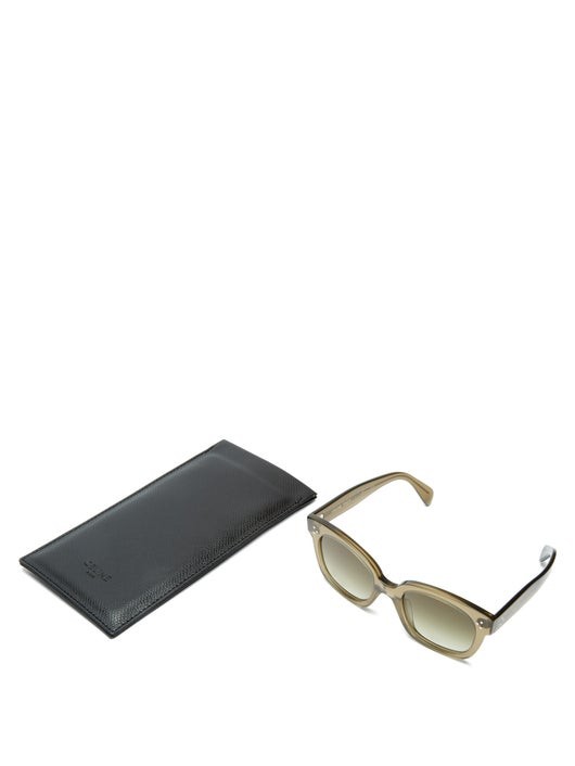 CELINE EYEWEAR オーバーサイズ ラウンドサングラス