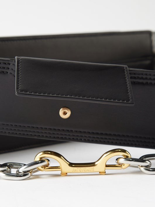 JACQUEMUS チウチウ ダブルストラップ レザーバッグ